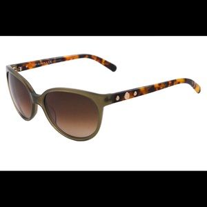 ✨Tory Burch Olive Sunglasses + Case✨